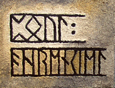 Povl Ahrenkiel in runes
